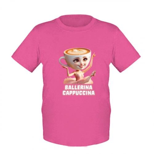 Футболка дитяча BALLERINA CAPPUCCINA 116 см Рожевий (19410042-7-211506-XS)