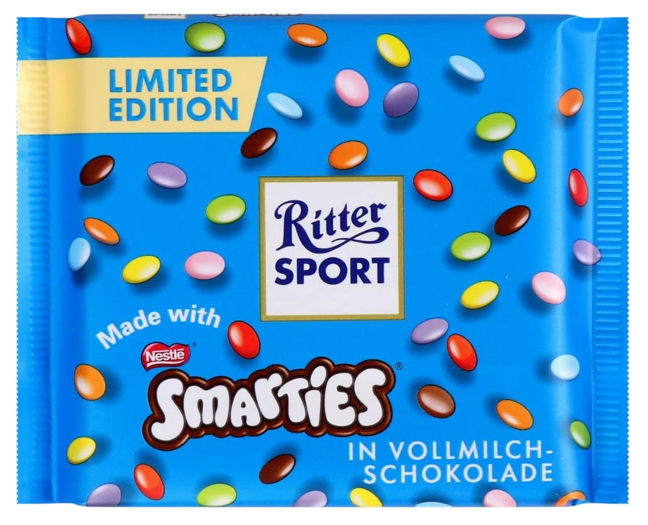 Шоколад Ritter Sport Smarties Milk Chocolate из драже 100 г (2913300214)