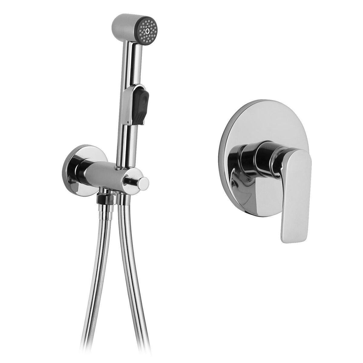 Смеситель Imprese BILINA скрытого монтажа с гигиеническим душем набор (TK-VR30225Z-BT)