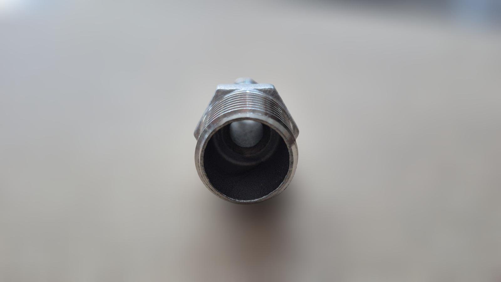 Штуцер шланговый резьбовой DN15 AISI304 BSPP елка н/ж сталь ЗР 12,7 мм 1/2" (29203285) - фото 12