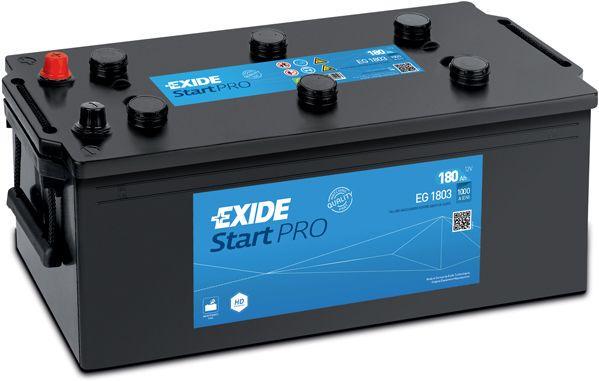 Аккумулятор автомобильный EXIDE Start PRO EG1803 EN 6СТ-180 Ah Аз 1000 A (76236)