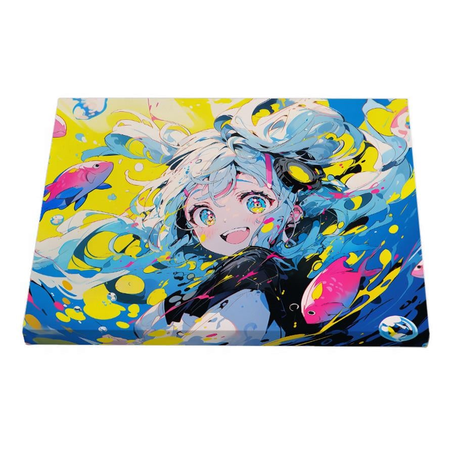 Постер Riviera Blanca River girl 40x50 см (ПС50-208)