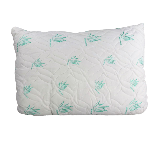 Стеганая подушка из Aloe Vera на замке 50х70 см (55094-39-57)