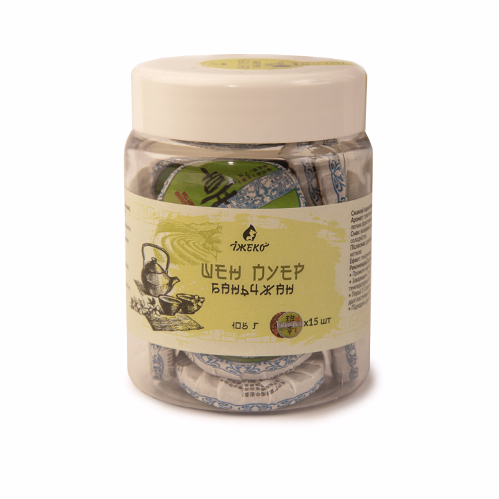 Чай Шен Пуер Баньчжан з Юньнані в міні-точках 15 шт. (4820223986570)