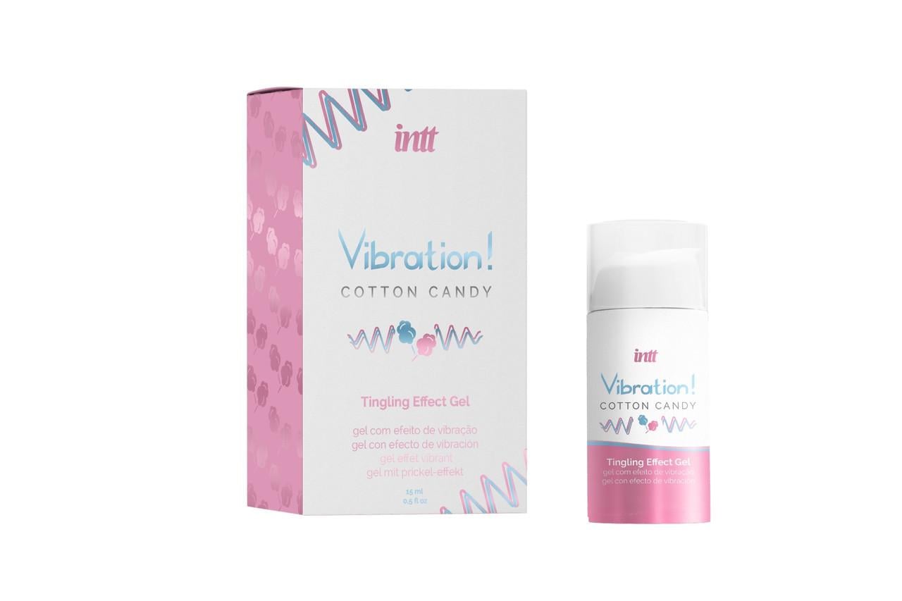 Жидкий вибратор Intt Vibration Cotton Candy New 15 мл (2521200185)