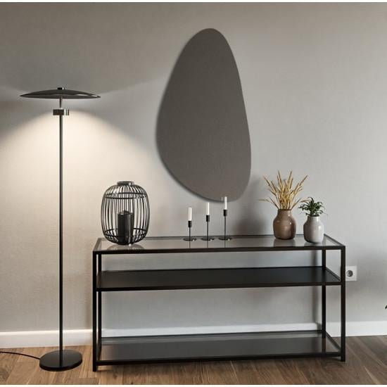 Зеркало-капля дизайнерское фигурное Argento 110x60 см без подсветки и без рамы