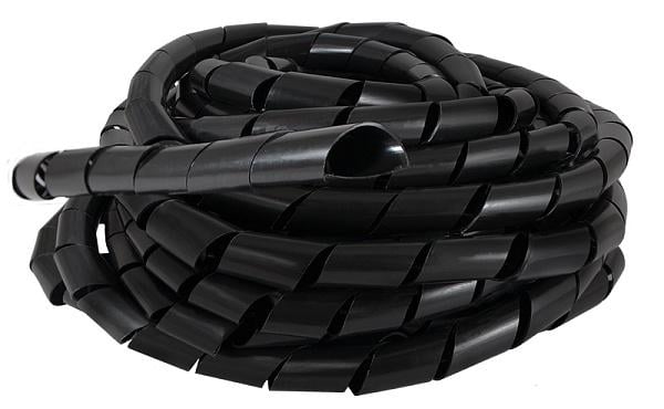 Спіральна обв'язка для дроту монтажна АСКО-УКРЕМ SWB-15 Ø12-75 мм 10 м Чорний (A0150070014) Спіральна обв'язка для дроту монтажна АСКО-УКРЕМ SWB-15 Ø12-75 мм 10 м Чорний (A0150070014)