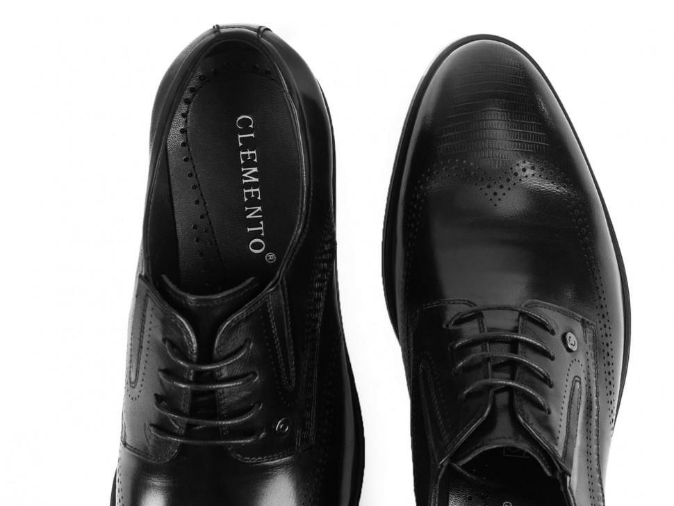 Туфли Clemento 7253301 р. 44 Черный (23288) - фото 4 Туфли Clemento 7253301 р. 44 Черный (23288) - фото 4