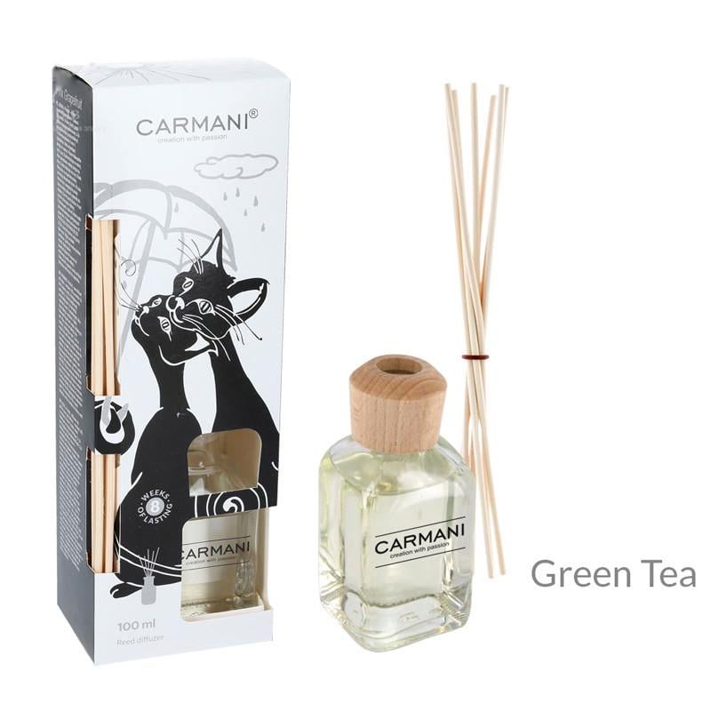 Аромадифузор Carmani Світ котів Зелений чай 100 мл (457-6601)
