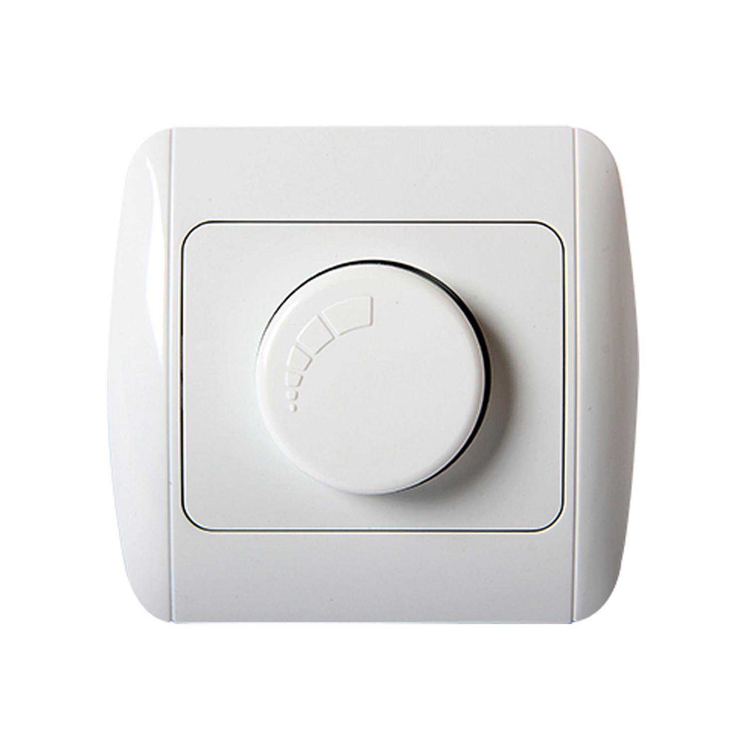 Світлорегулятор E.NEXT e.install.standart.816-d600 600 Вт з рамкою Білий (s035034)