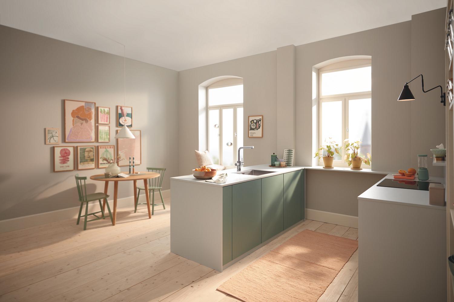 Смеситель для кухни Grohe Blue Pure Minta 30588000 на две воды Хром (160709) - фото 6