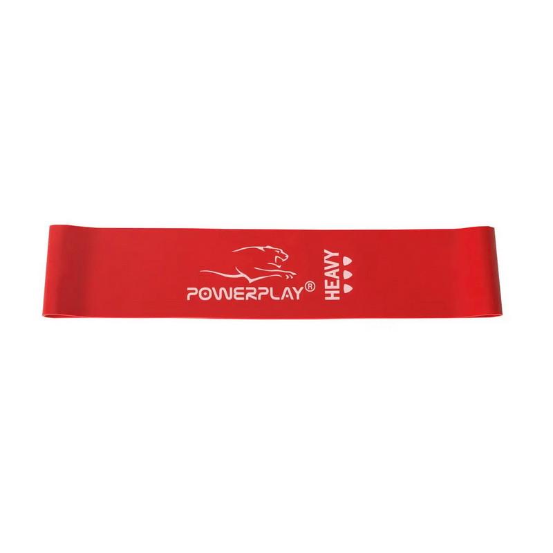 Резинка для фитнеса PowerPlay Loop Band PP 4114 Heavy 11 кг Red (22062-01) - фото 1