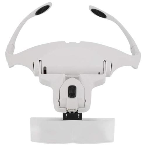 Окуляри збільшувальні 9892B1 з LED підсвічуванням 5 лінз 1x-3,5x 3xAAA White (877454) - фото 2 Окуляри збільшувальні 9892B1 з LED підсвічуванням 5 лінз 1x-3,5x 3xAAA White (877454) - фото 2