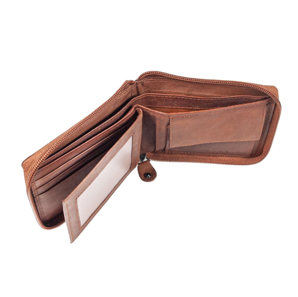 Гаманець шкіряний чоловічий JCB NC38 Tan (JCB NC38MN TAN) - фото 4