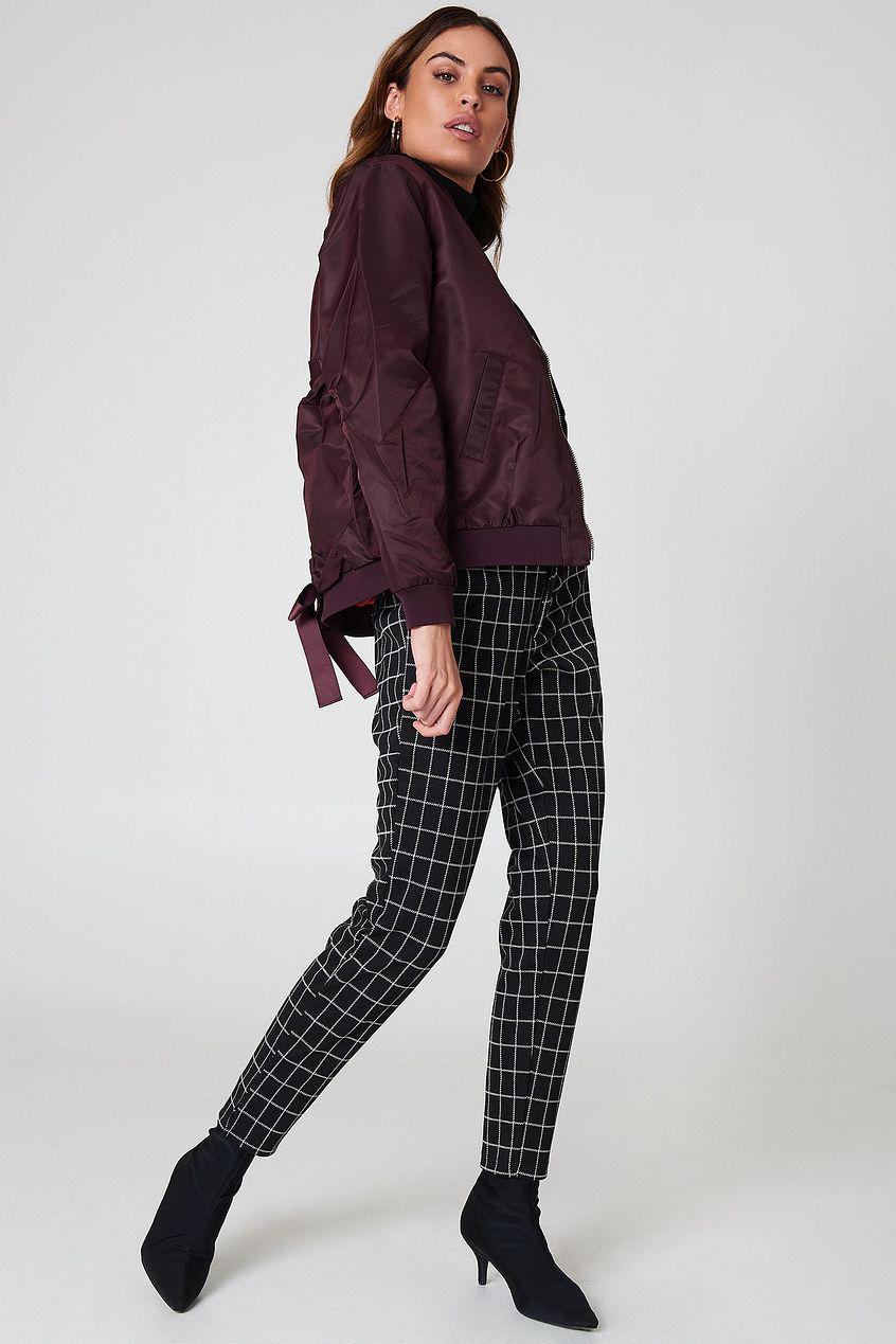 Бомбер жіночий Tiger of Sweden р. 36 Бордовий (S63656001b47) - фото 2