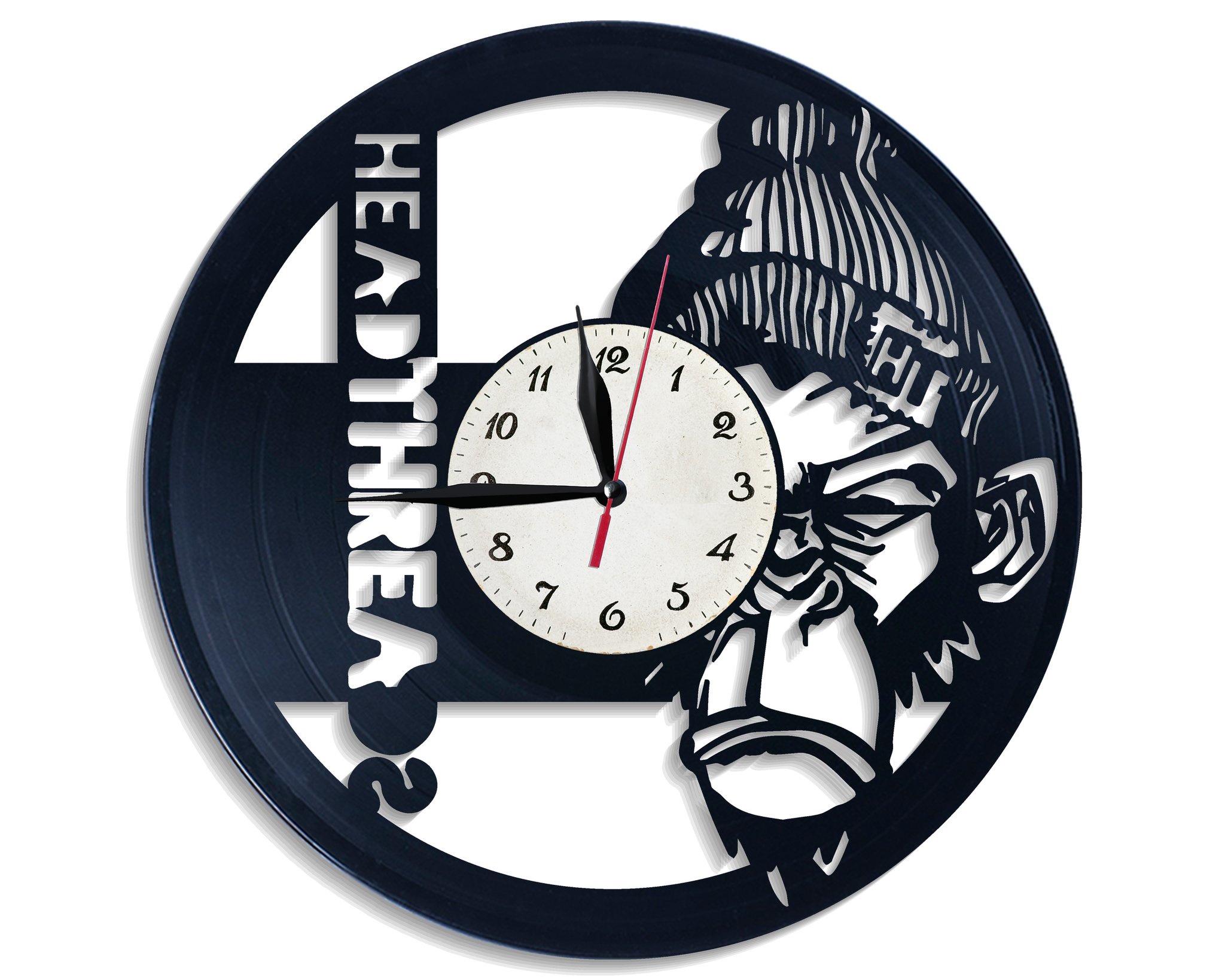 Часы настенные head threads monkey 2665 из виниловой пластинки