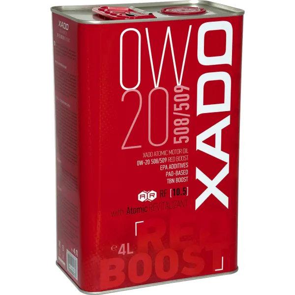 Моторное масло XADO Atomic Oil RED BOOST 508/509 C5 0W-20 4 л (XA25294)