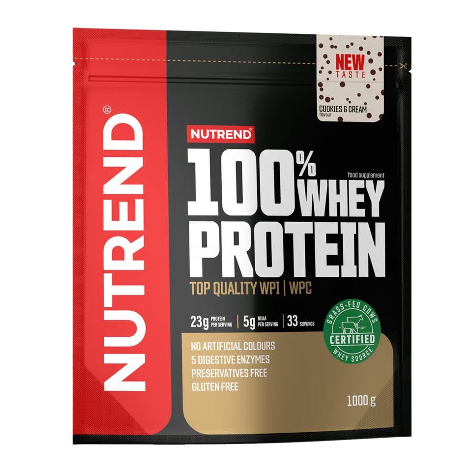 Протеин Nutrend Whey Protein Cookies cream 1000 г