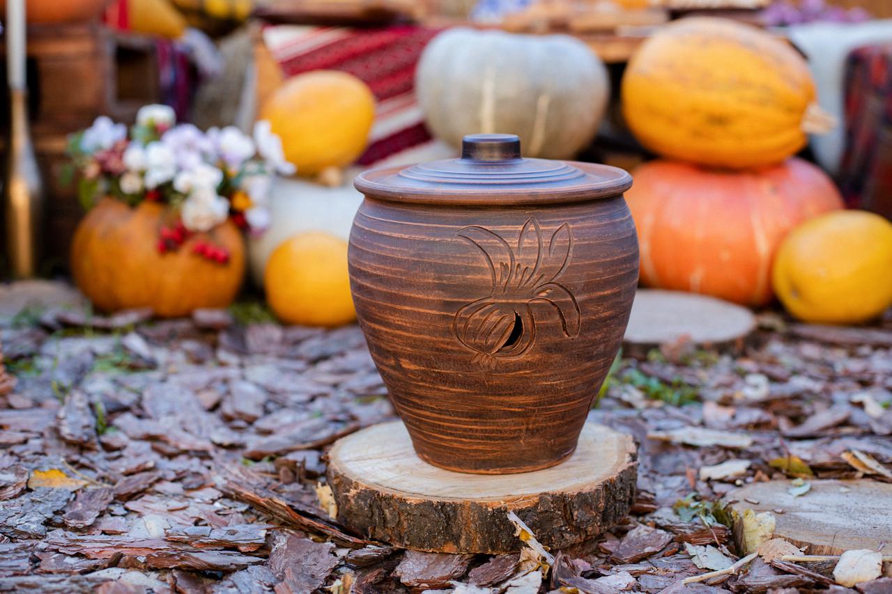 Бочка глиняная для лука и овощей 5 л (676194289)