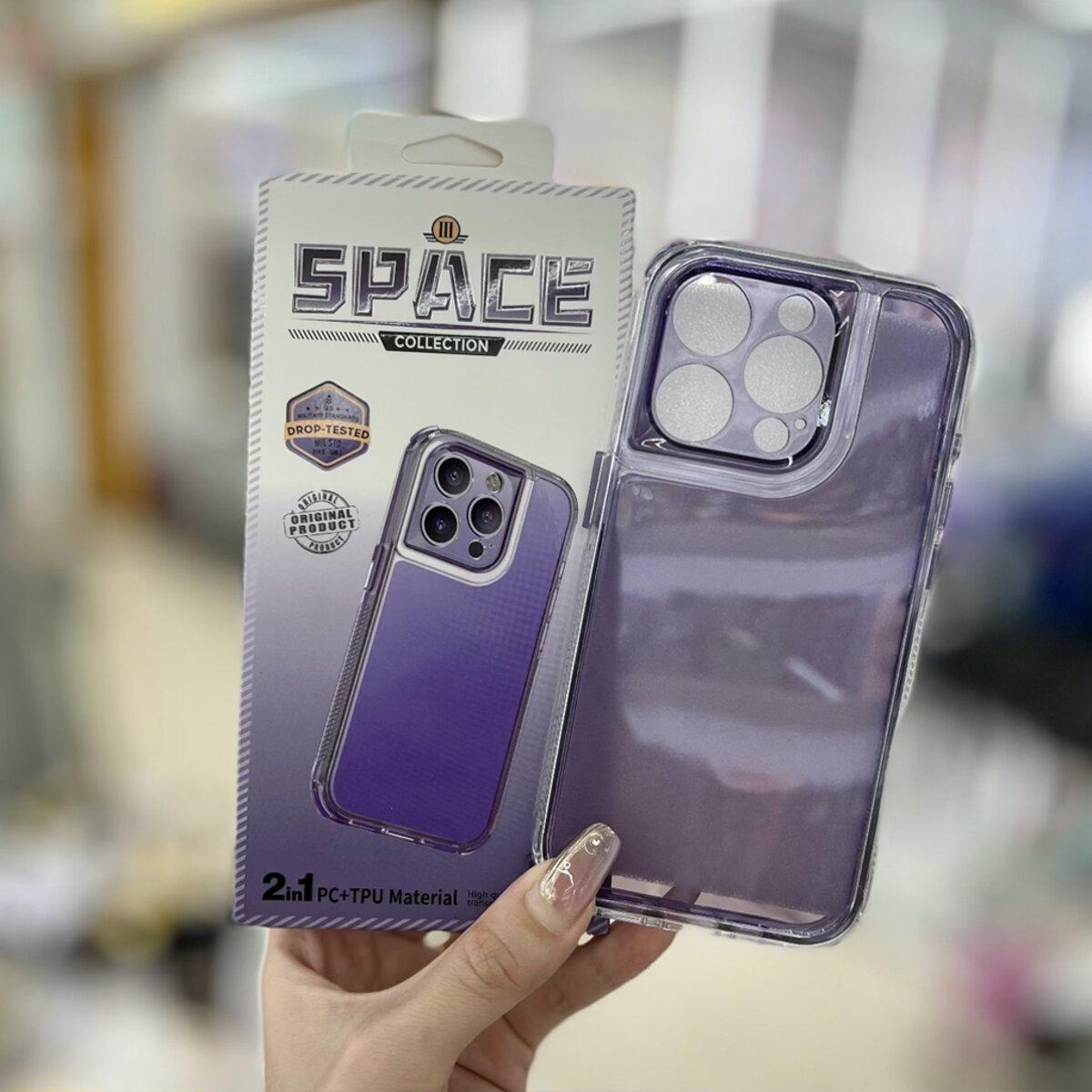 Протиударний Чохол Space III для смартфона  Apple Iphone 11 Dark Purple