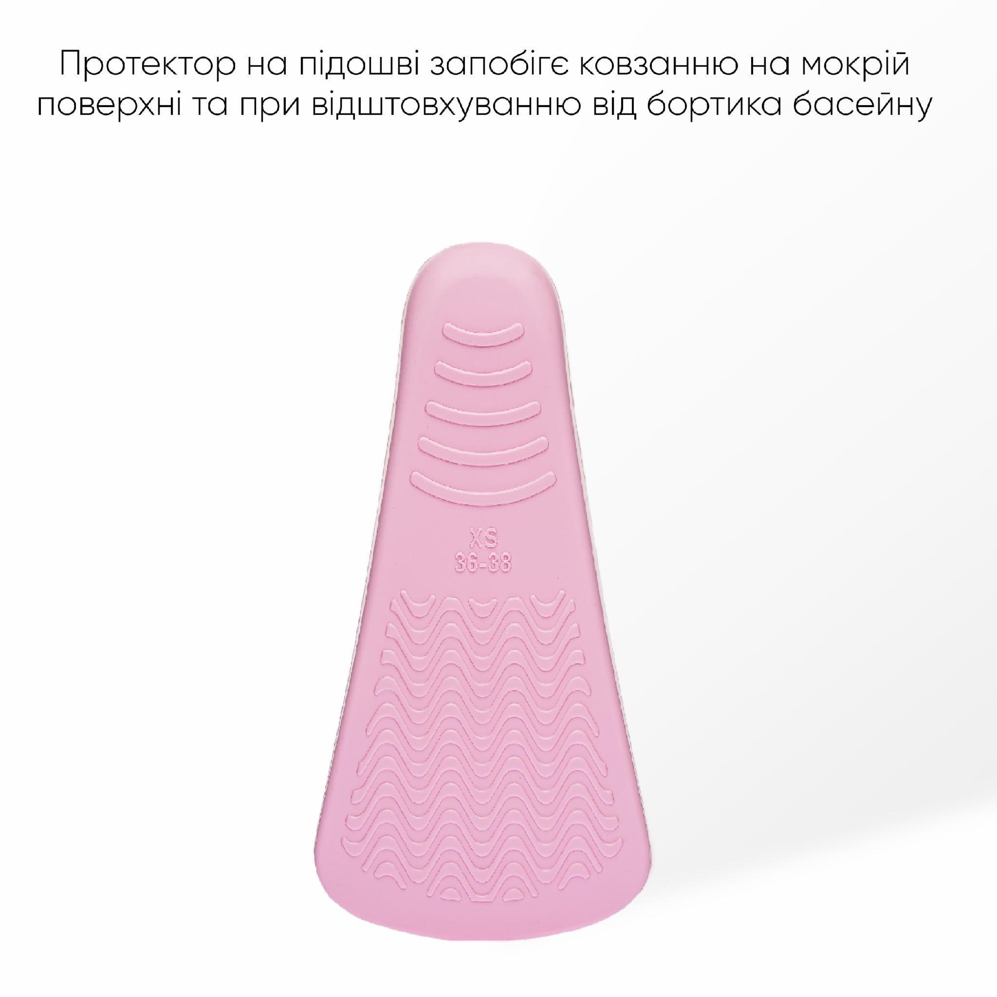 Ласты короткие для тренировки в бассейне Renvo Bustelo с закрытой пяткой р. 36-38 Розовый (SF110-05 36-38) - фото 6 Ласты короткие для тренировки в бассейне Renvo Bustelo с закрытой пяткой р. 36-38 Розовый (SF110-05 36-38) - фото 6