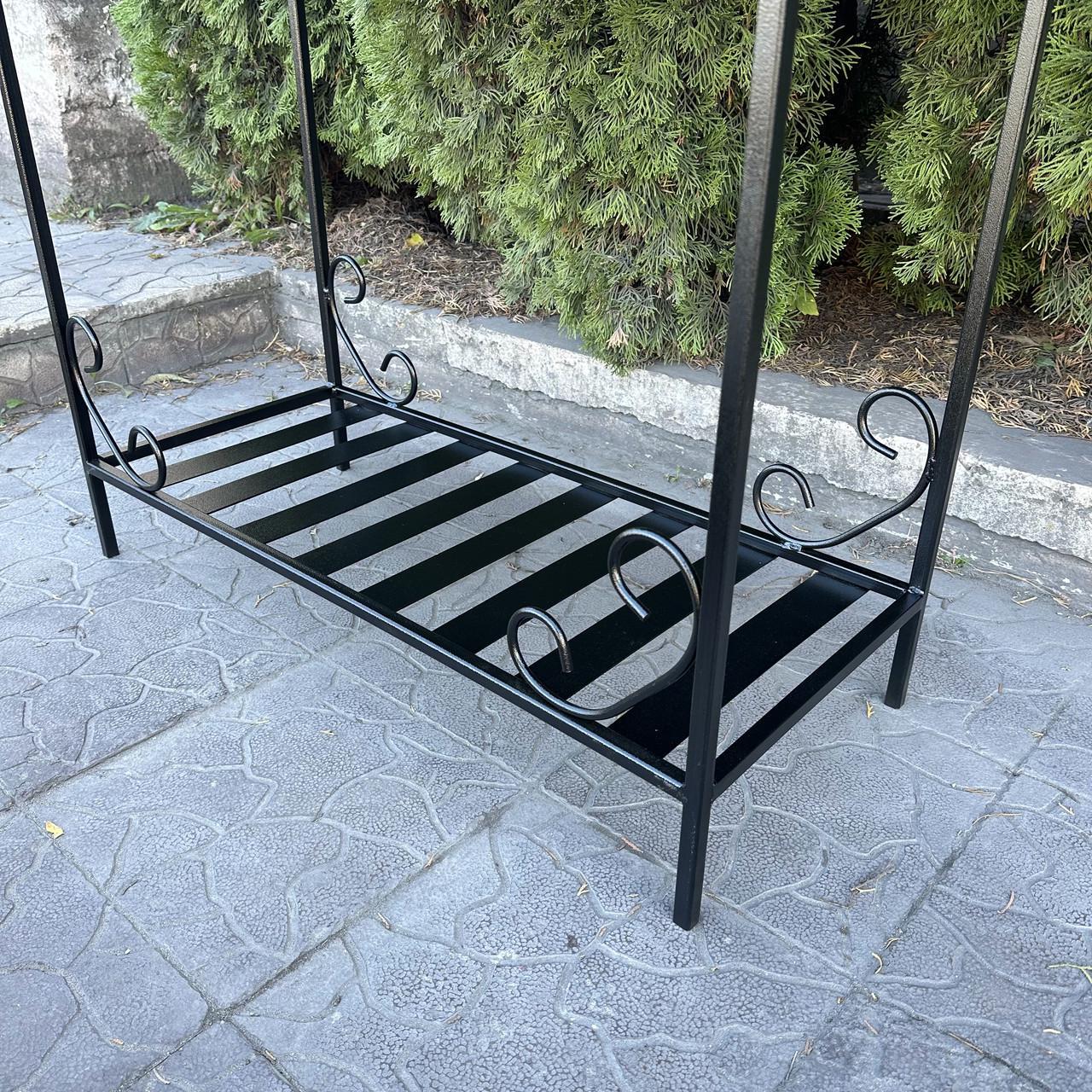 Мангал-барбекю Metalzavod Гефест на 12 шампурів 3 мм на дровниці 132,5х36,5х106,5 см (MBD12-3) - фото 8