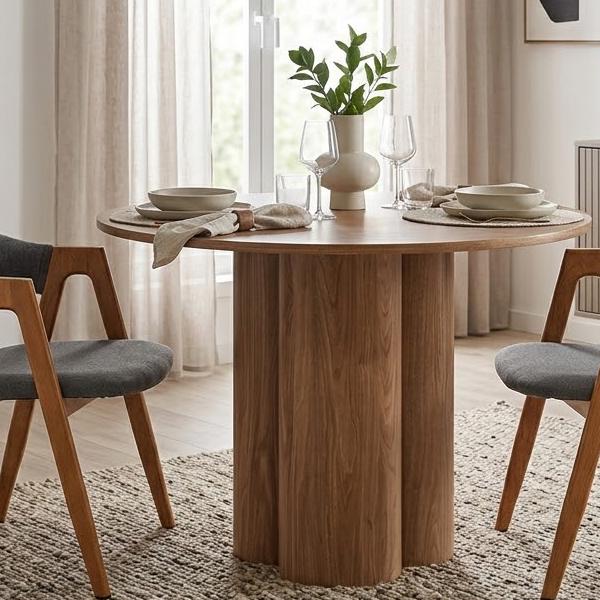 Стол обеденный Rodeo 4-местный 120 см Natural wood (13863)