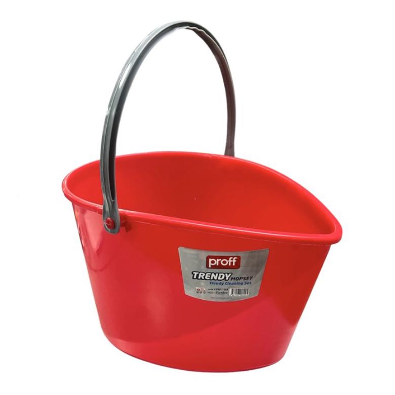 Ведро для уборки с отжимом Trendy PROFF PF2601109 10,5 л (26357214) - фото 5