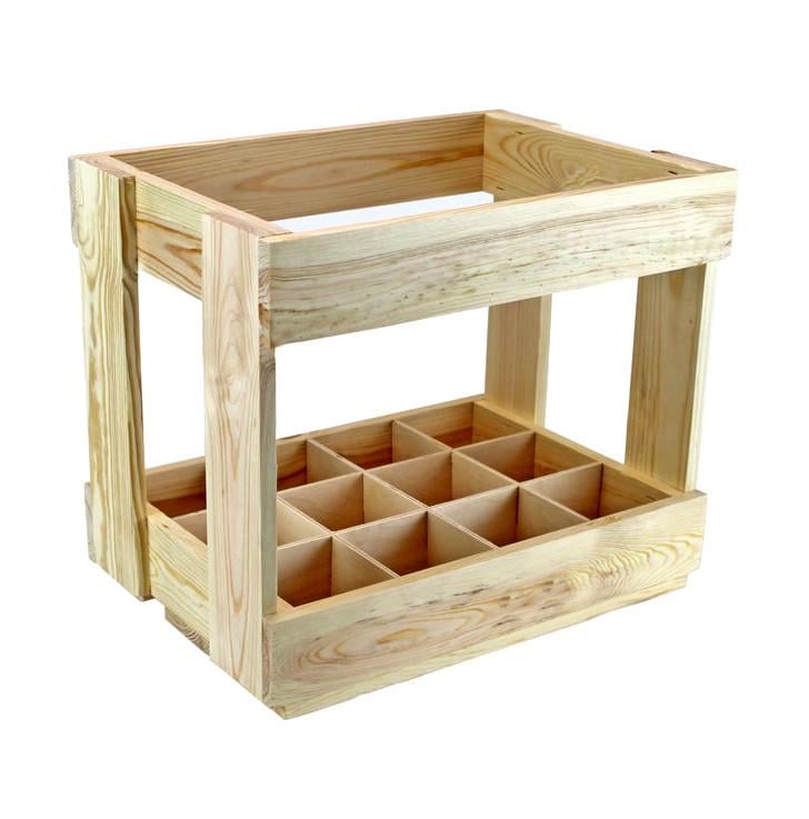 Ящик для напитков из дерева Августин Бланже (ЯДП-001701)