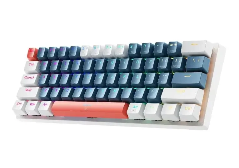 Клавіатура Механічна Machenike K500-B61 Міні Формату 60% Ігрова RGB Підсвічування Hot-Swap - фото 2