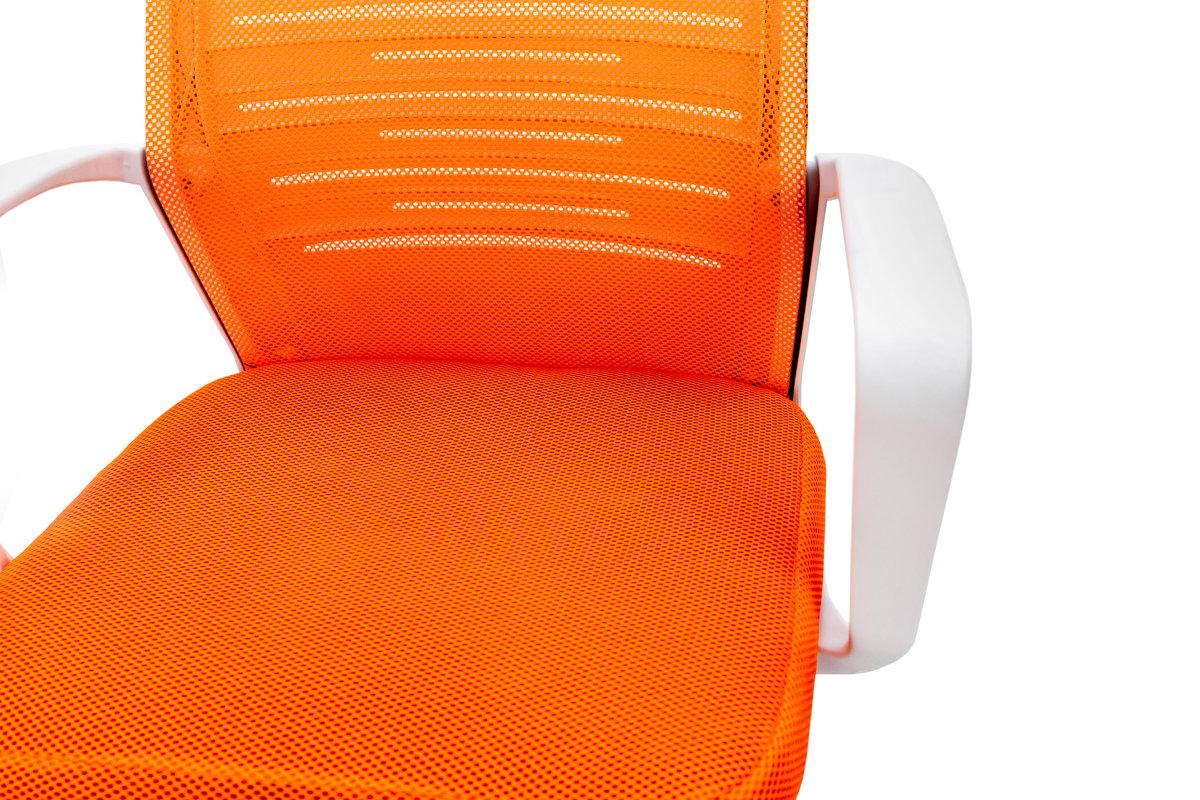 Стул офисный компьютерный Мікс Меблі Зум Оранжевый - фото 3 Стул офисный компьютерный Мікс Меблі Зум Оранжевый - фото 3