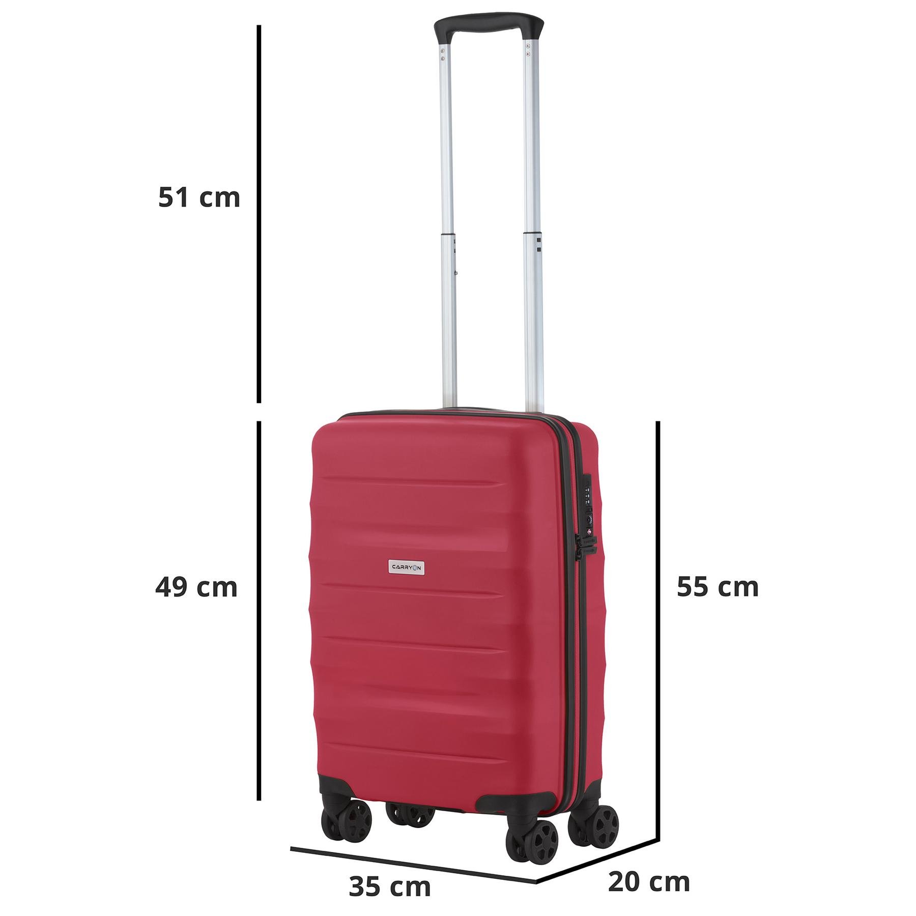 Чемодан CarryOn Porter S Red (502447) - фото 5