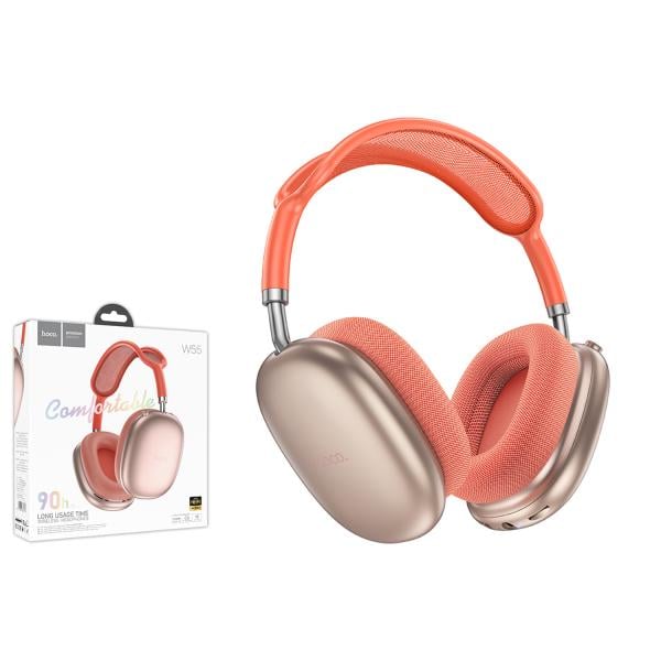 Навушники Hoco W55-2 Bluetooth з мікрофоном Помаранчевий Навушники Hoco W55-2 Bluetooth з мікрофоном Помаранчевий