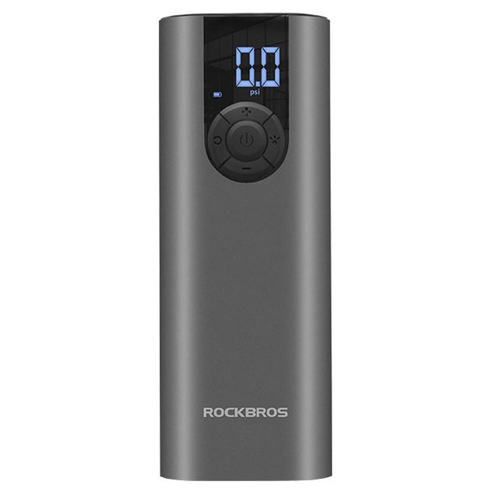 Насос велосипедный электрический ROCKBROS A8 150 PSI 10,34 BAR Черный (RB-A8-5099)