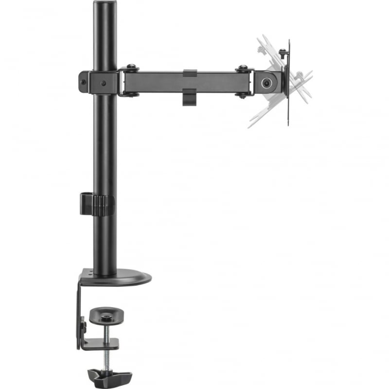 Кронштейн для монітора Brateck LDT66-C011 настільний 17-32" Чорний (22631574) - фото 6 Кронштейн для монітора Brateck LDT66-C011 настільний 17-32" Чорний (22631574) - фото 6