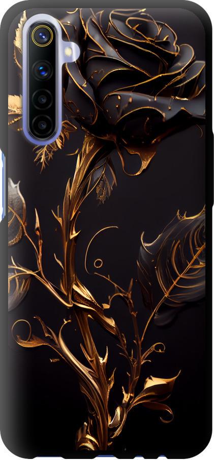 Чехол на Realme 6 Роза 3 (5552b-1913-42517)