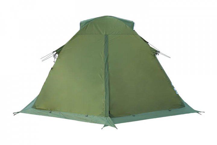 Палатка Tramp Mountain 3 V2 трехместная туристическая 380х220x130 см (TTRT-023-green) - фото 6