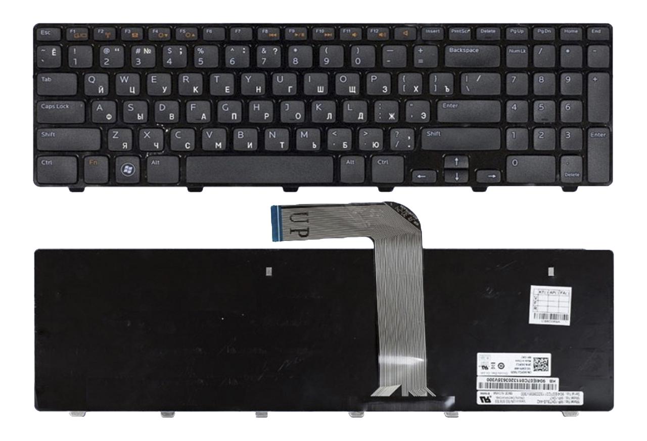 Клавіатура для ноутбука Dell Inspiron M511R матова (0NKR2C) - фото 2