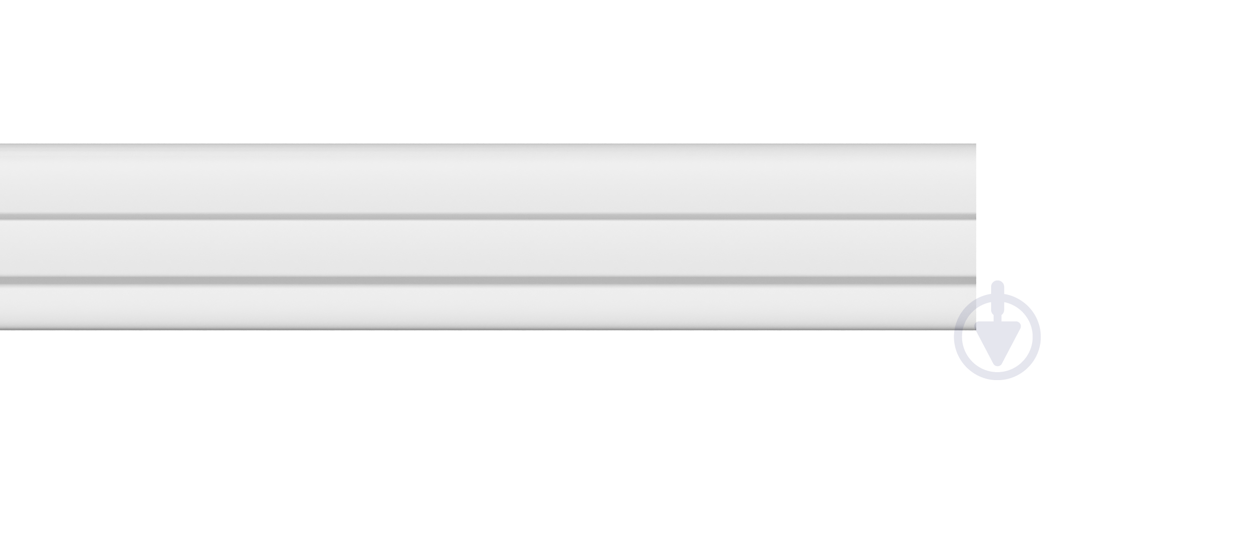 Потолочный молдинг BG70/10М экструдированный 15х70х2000 мм
