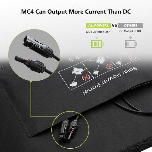 Сонячна батарея ALLPOWERS AP-SP18V100W (027-BLA) - фото 12