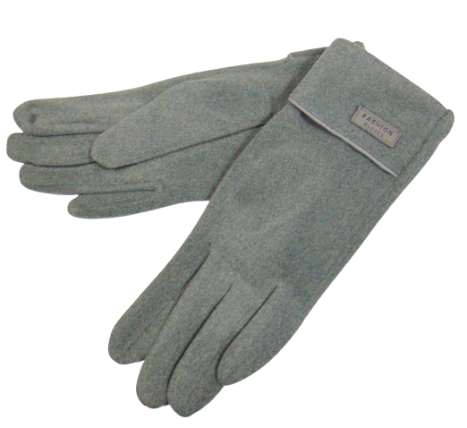 Сенсорные перчатки кашемир на флисе Anjela A164 универсальные Серый (1704530263)