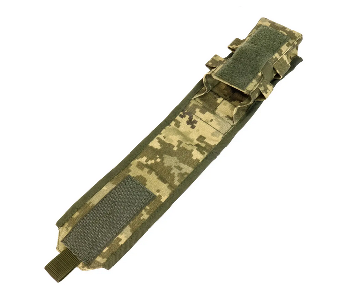 Підсумок під 2 магазини Cordura на пояс АК з клапаном Піксель - фото 4