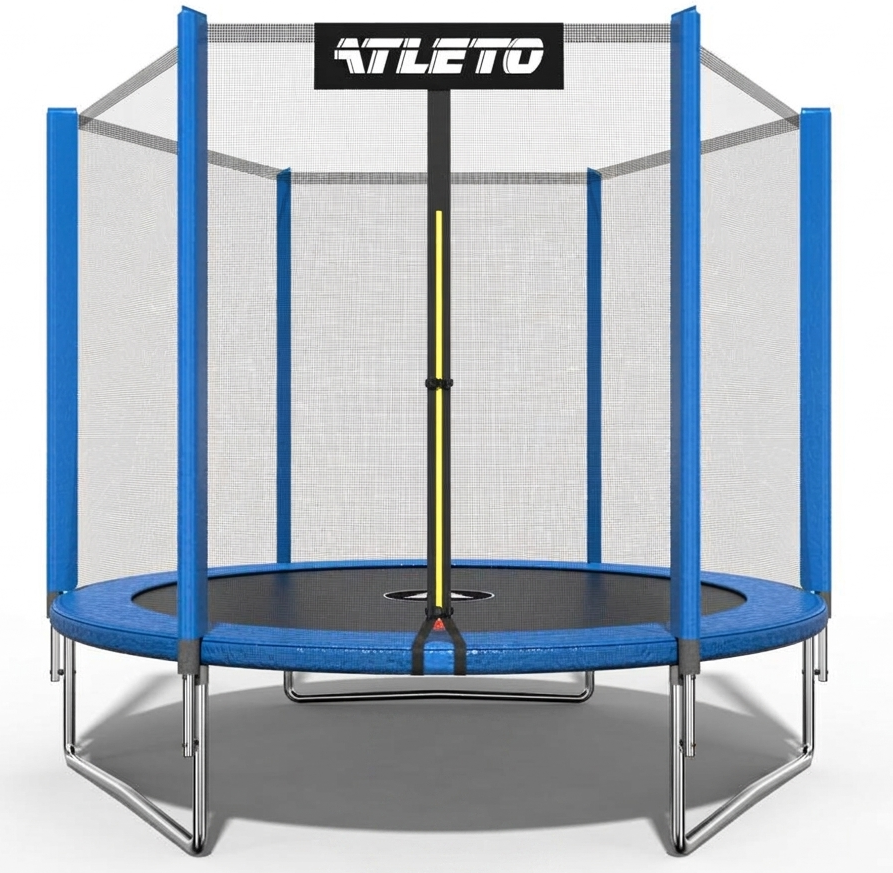 Батут детский Atleto сеткой 183 см Синий (4974)