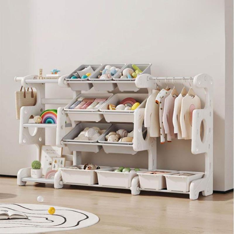 Детский шкаф Lumpurini Ludovica с полочками/контейнерами и вешалкой (efe2b75c) - фото 4 Детский шкаф Lumpurini Ludovica с полочками/контейнерами и вешалкой (efe2b75c) - фото 4