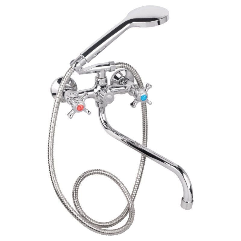 Змішувач для ванни двоважільний Lidz 75 22 LIDZCRM7522140S Хром (76448) Змішувач для ванни двоважільний Lidz 75 22 LIDZCRM7522140S Хром (76448)