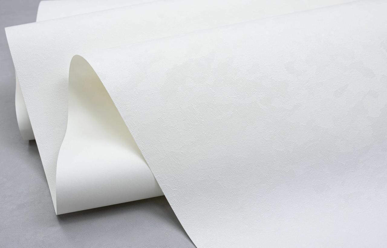 Обои флизелиновые SINTRA Crown UNI 505304 фон вспененный винил 1,06х10,05 м Белый