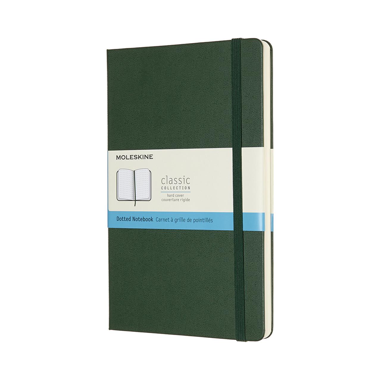 Блокнот Moleskine Classic средний 13х21 см 240 страниц в точку миртовый Зеленый