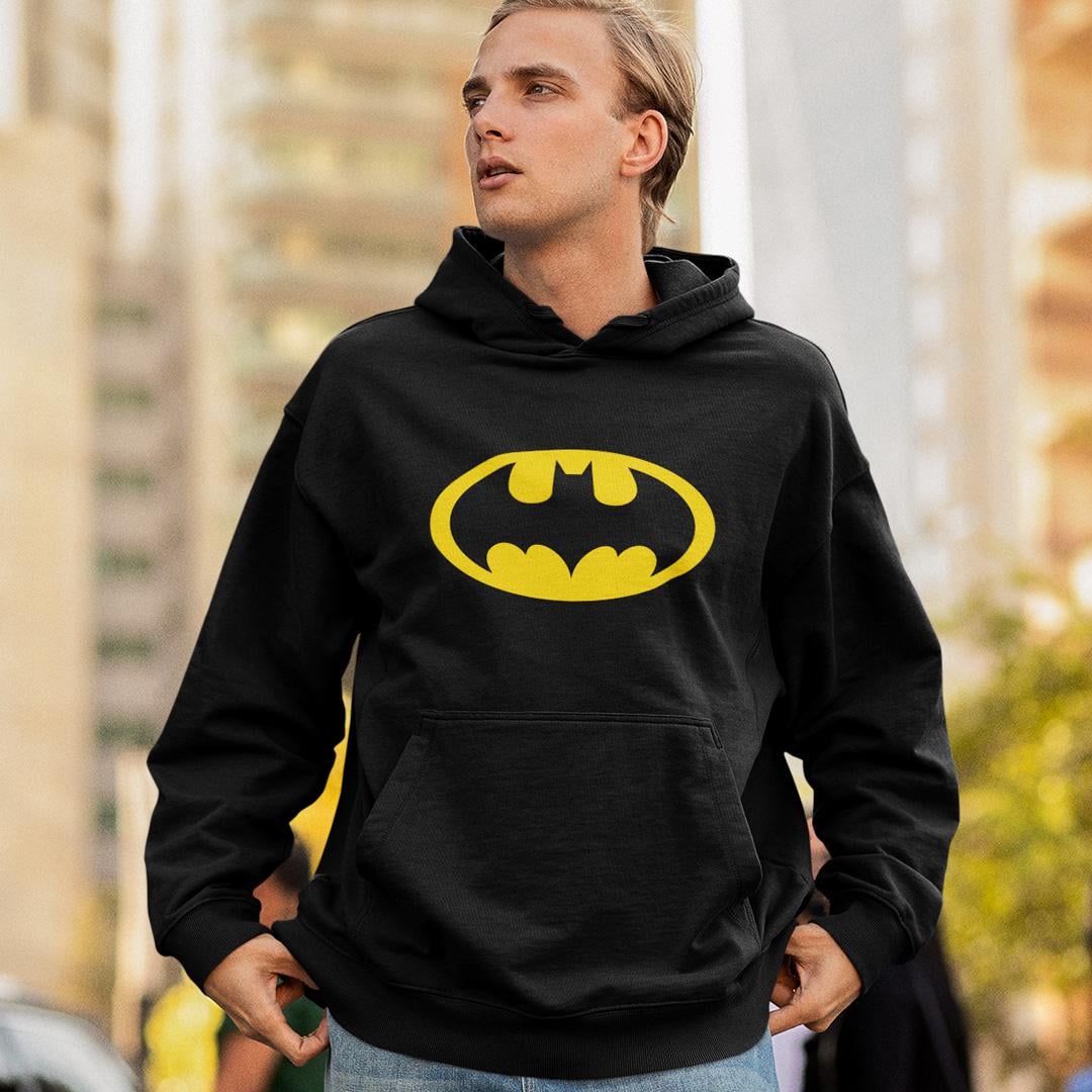 Худи флисовый унисекс Batman Returns Tim Burton 2XL Черный