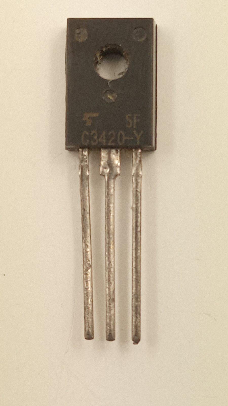 Транзистор 2SC3420 H3420GR npn 40V 5A pulse 8A 10W 100MHz h21 200-400 (07378)
