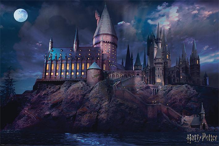 Постер плакат Гарри Поттер Хогвартс/Harry Potter Hogwarts 61x91,5 см